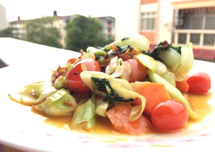 Recipe of Award-winning Mix Vegetables In XO Scallop Sauce