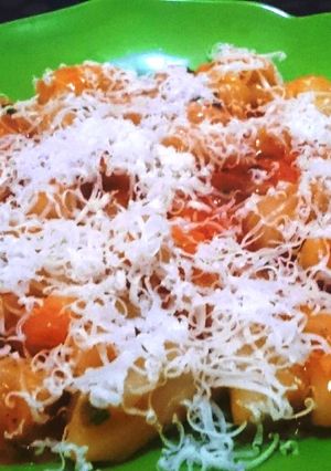 Foto resep Tteokbokki mudah ala ala korea vs italia (simple)