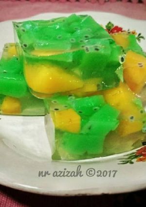 Foto resep Mangga Jelly Selasih