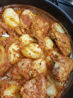 صورة لوصفة صينية الدجاج بالبطاطس 😋