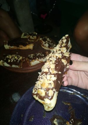 Una foto de Postre de panqueques