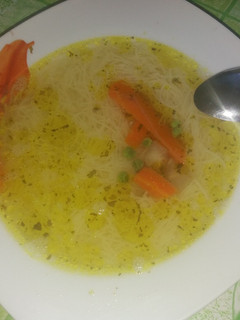 Csirkehúsleves recept fotója