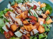 Une photo de salade melon