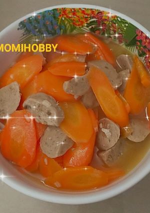 Foto resep Wortel tumis bakso sapi