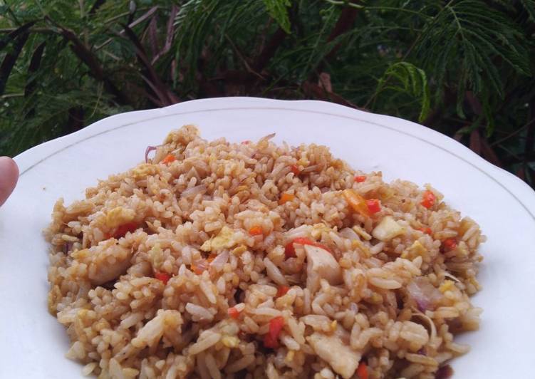 makanan Nasi Goreng Bumbu Iris Jadi, mengenyangkan