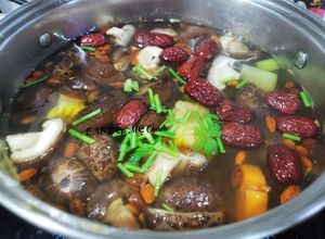 Hình của món Canh chay bổ dưỡng.