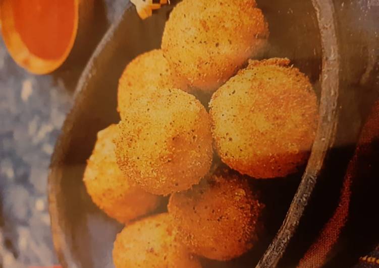 Steps to Make Delicious Cheese balls