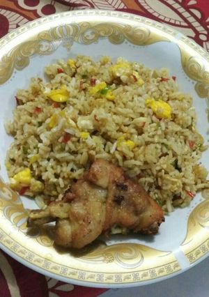Foto resep Nasi goreng terasi udang