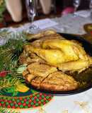 Курка (качка) начинена
