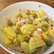 Ensalada de patata con bacalao