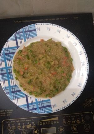 A picture of One pot meal Veggie Dalia.