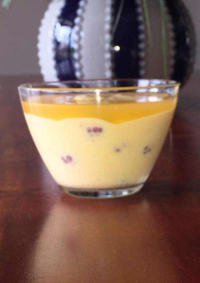 Una foto de Crema de mango