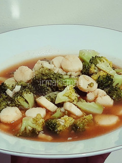 Foto resep 218. Tumis Scallop Brokoli