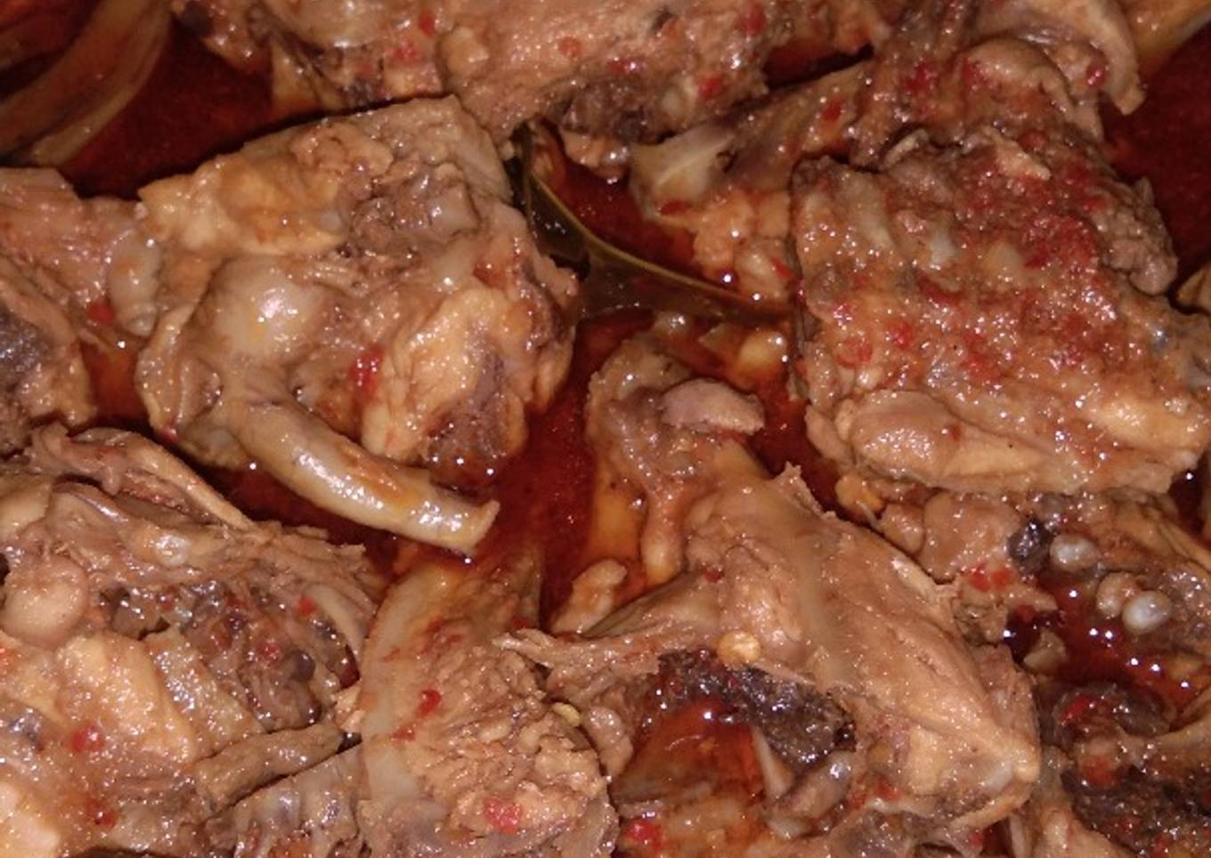 Resep Rica rica kerongkongan ayam yang Sempurna