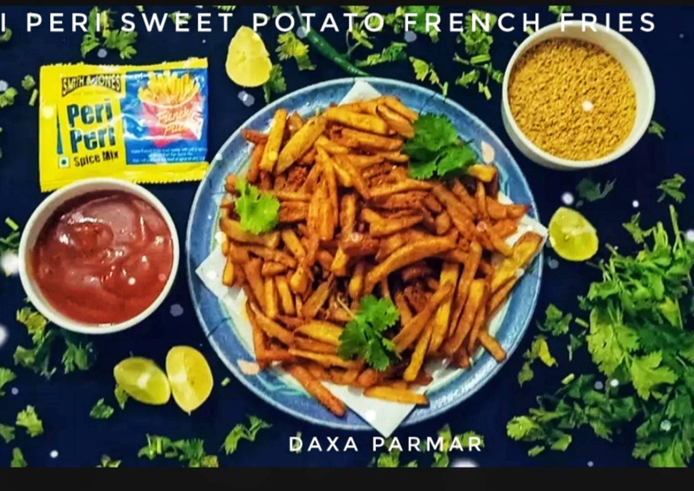 Peri Peri Sweet Potato French Fries