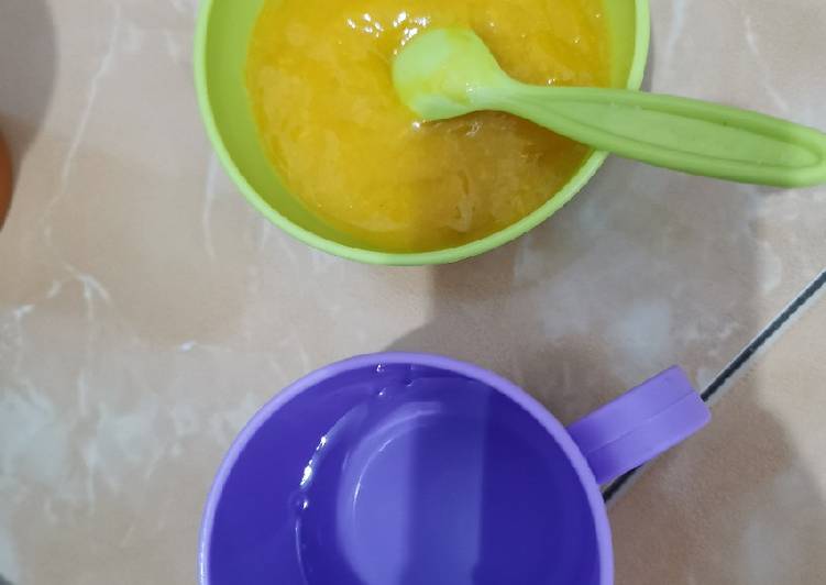 Langkah Mudah untuk Menyiapkan Pure mango (for snack) &lt;73&gt;, Enak