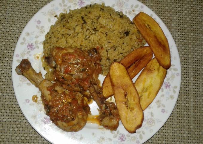 Comida muy casera de domingo arroz de verduras y pollo sudado Receta de  Eidis Diaz Torres- Cookpad