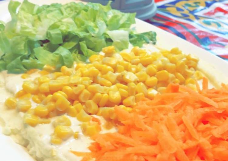 سلطة البطاطس التركيه 🥗🥔