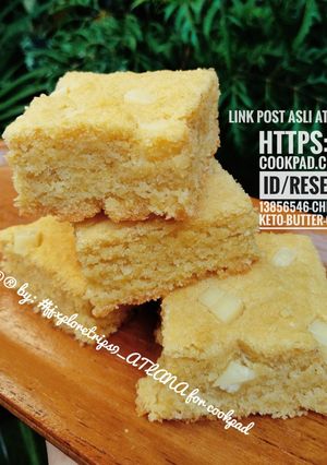 Foto resep Cheesy Keto Butter Cake