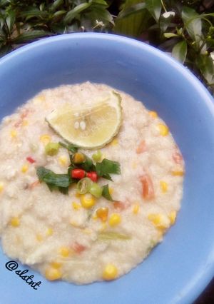 Foto resep Bubur Oatmeal Ayam
