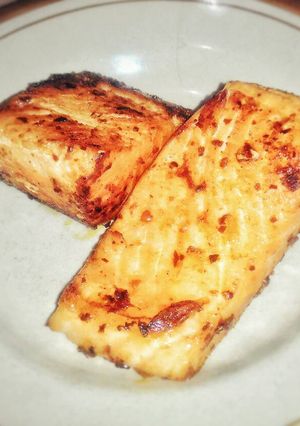 Foto resep Fried salmon