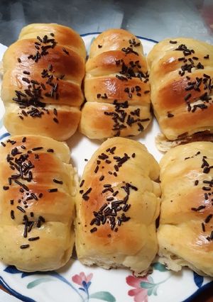 Foto resep Roti pisang coklat keju