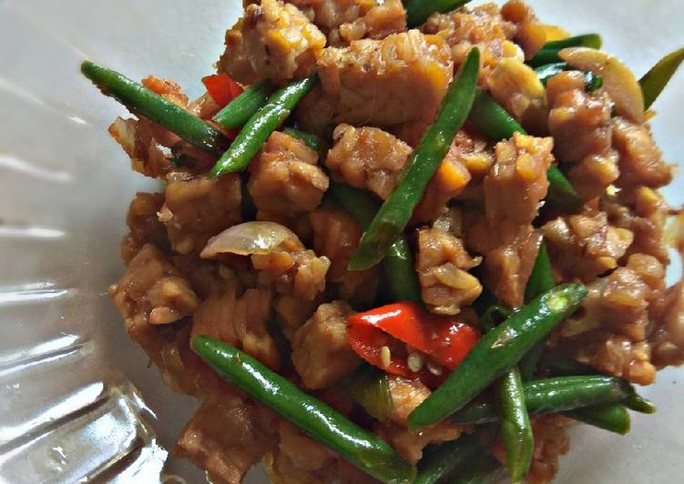 Tumis Tempe Buncis Kecap