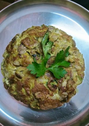 பாரம்பரிய கரண்டி ஆம்லெட் செய்முறை முக்கிய புகைப்படம்