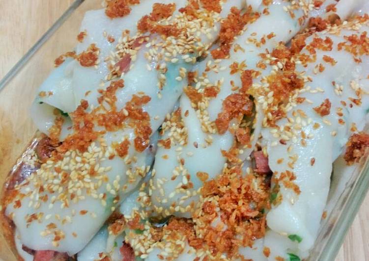 Resep Chee Cheong Fun Rice Noodle Roll Oleh Tony Heycorgieous Cookpad