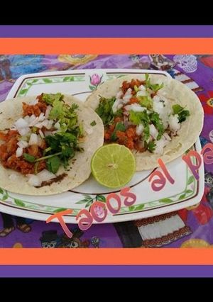 Una foto de Tacos al pastor