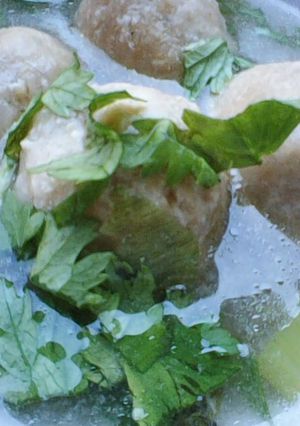 Foto resep Bakso tempe kaldu ayam