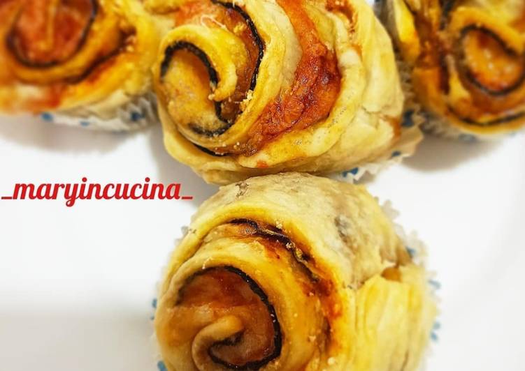 Rose di zucchine alla parmigiana