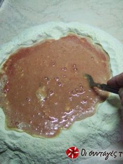 Φωτογραφία της συνταγής Πορτοκαλί ζύμη για φρέσκα, σπιτικά ζυμαρικά