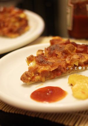 手作♫夏威夷披薩❤ 的食譜成品照片
