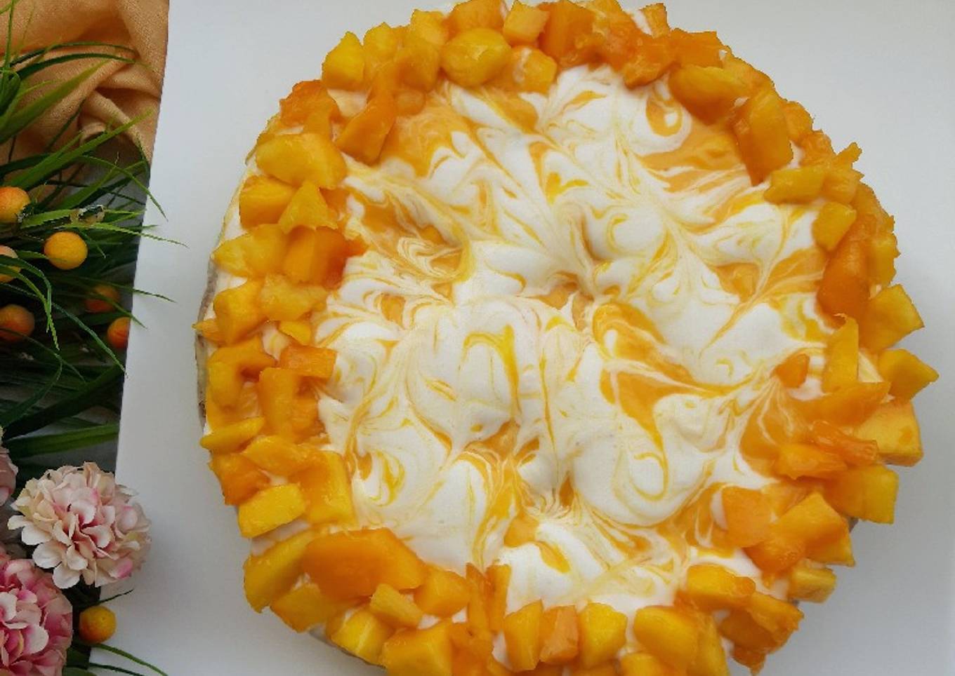 Mango Tres Leches Cake