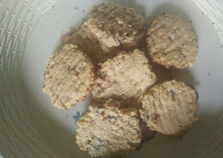 Crunchy oat wijen choco chips