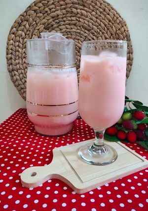 Foto resep Es Susu Tape gembira