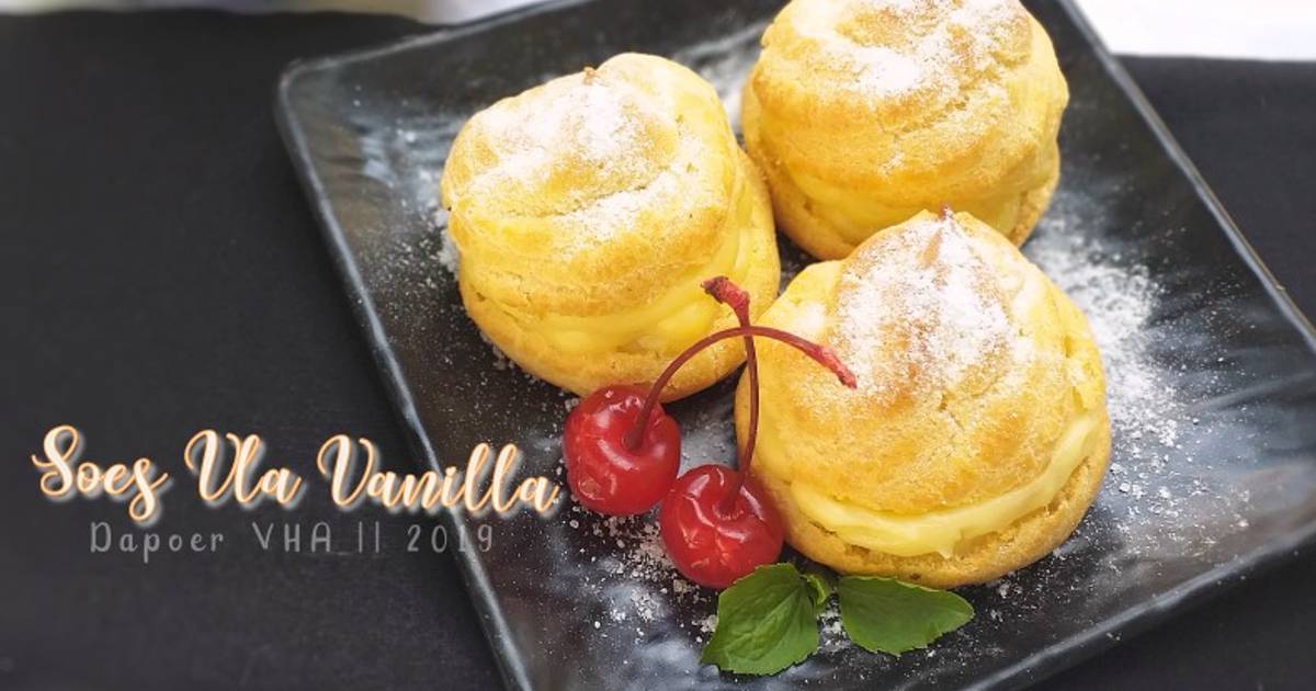 Resep Kue Soes Sus Vla Vanilla Oleh Dapoer Vha Cookpad