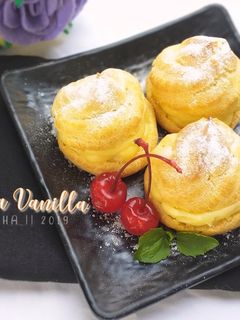 Foto resep Kue Soes/Sus Vla Vanilla