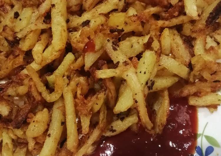 Recipe of Speedy Tandoori mix fries