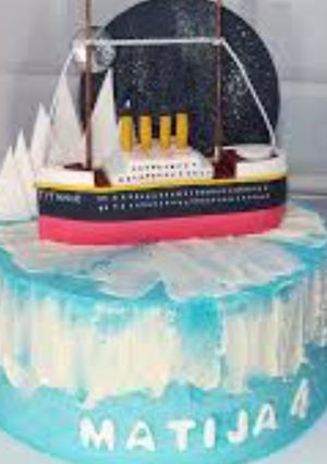 Una foto de Torta Titanic
