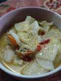 Tumis lobak telur