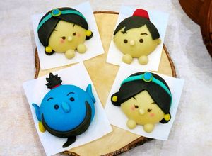 Foto resep Aladdin Jasmine Steambun / Bakpao Aladin Jasmine/ Mantou / Bakpao Karakter