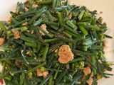 Bông hẹ xào tỏi