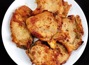 Hình của món Sườn Cốt Lết Chiên.