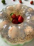 Lychee pudding