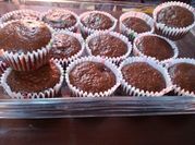 Una foto de muffins de banana sin aceite