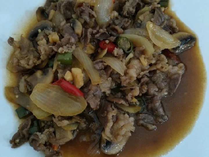 Cara Gampang Membikin Resep Oseng Beef Pedas yang Lezat Sekali Anti Ribet, Menggugah Selera