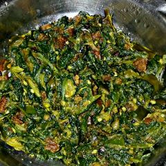 A picture of Spinach Stir Fry.