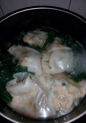 Foto resep Pangsit udang kuah ala LK
